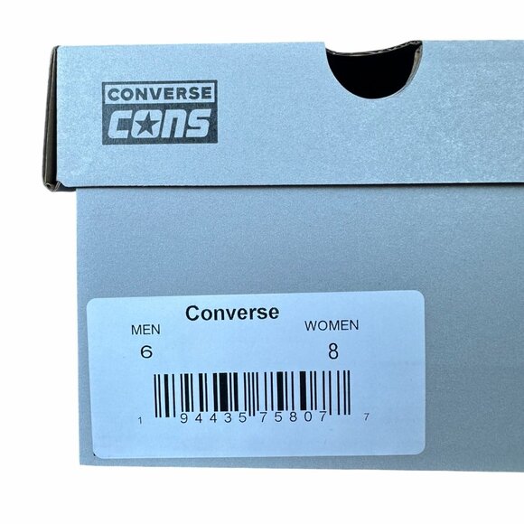 ⭐Converse Chuck Taylor XXHi Leather Straps 6 Men's Sneakers Boots Black A16600C⭐ - Picture 8 of 9